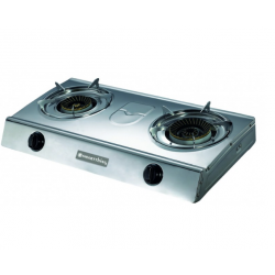 FOGAREIRO INOX 2 BOCAS