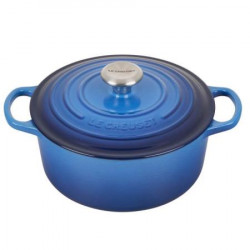 COCOTTE REDONDA AZUL 24 CM