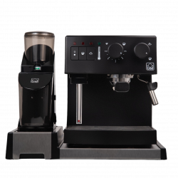 Máquina de café com moinho...