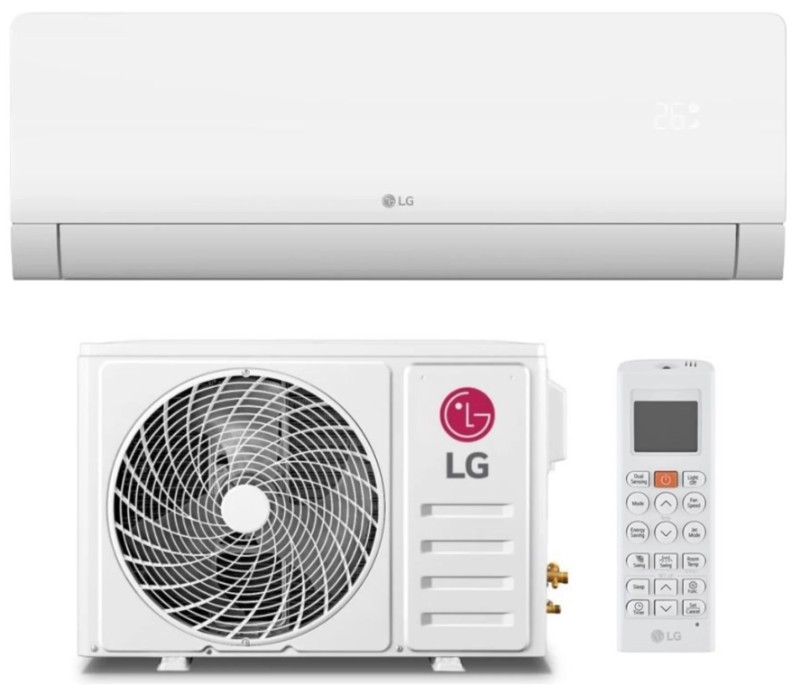 AR CONDICIONADO LG - WZ12AWN - COMPOSTO DE: WZ12AWN.SNU1 + WZ12AWU.SUU1