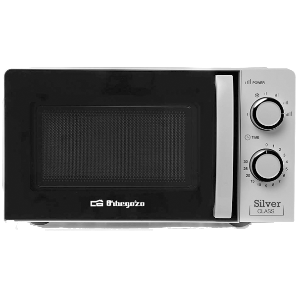 MICRO ONDAS ORBEGOZO - MI 2118 - 20LTS - SILVER