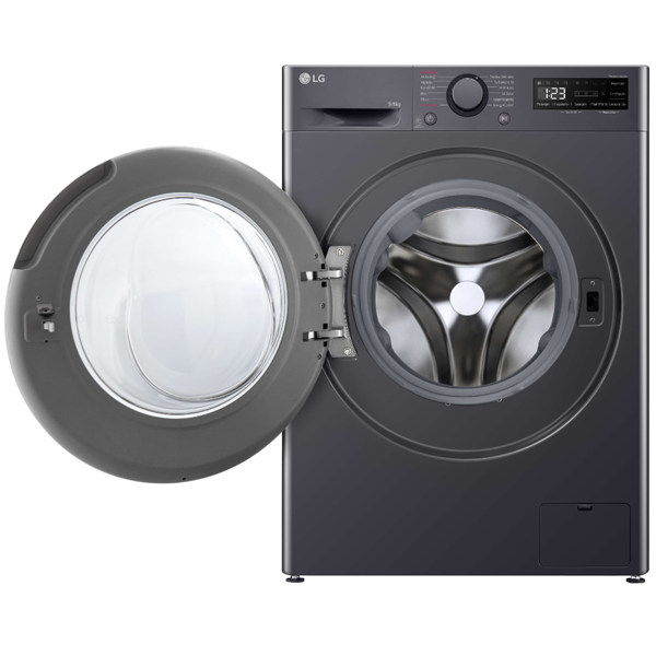 MÁQUINA DE LAVAR E SECAR ROUPA LG - F4DR509S6M