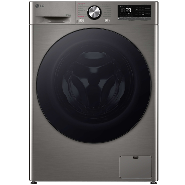 MÁQUINA DE LAVAR E SECAR ROUPA LG - F4DR7010SGS