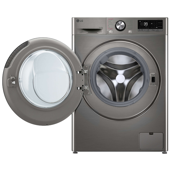 MÁQUINA DE LAVAR E SECAR ROUPA LG - F4DR7010SGS