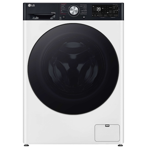 MÁQUINA DE LAVAR E SECAR ROUPA LG - F4DR7510SGH