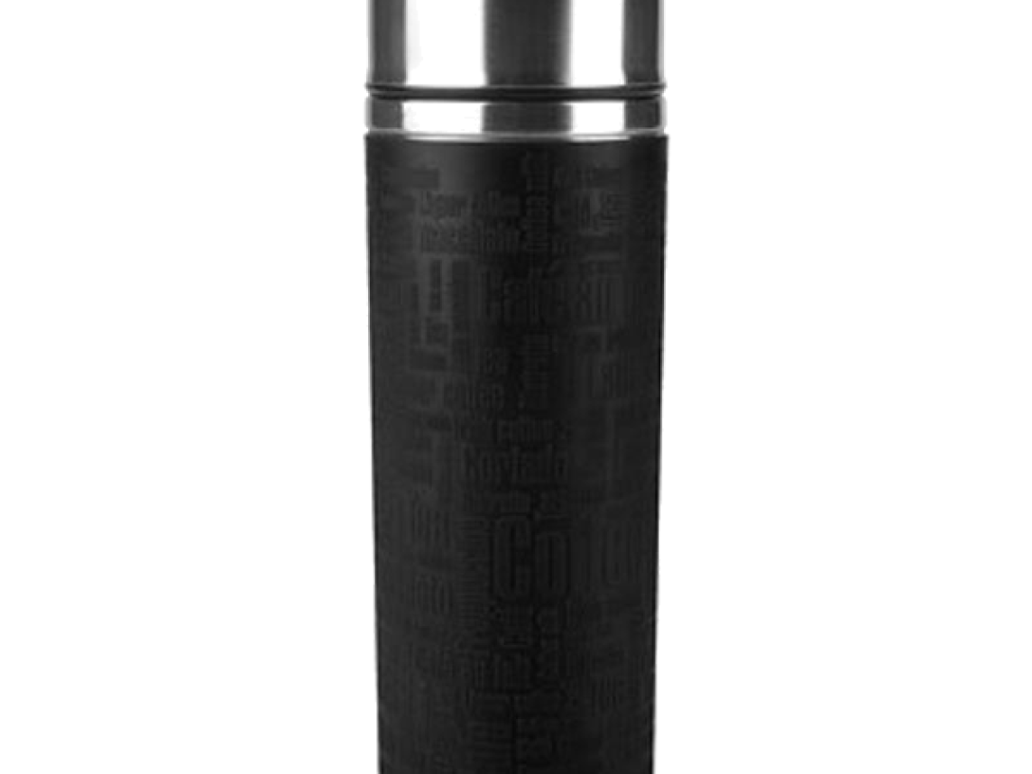 TERMO TEFAL 1L - K3064414 - PRETO INOX