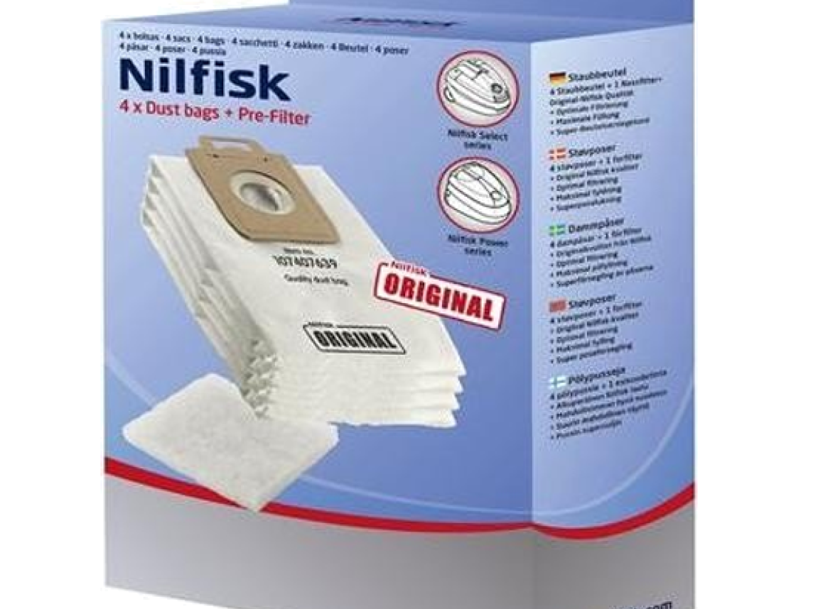 EMBALAGEM SACOS P/ASP SELECT NILFISK - 128389187