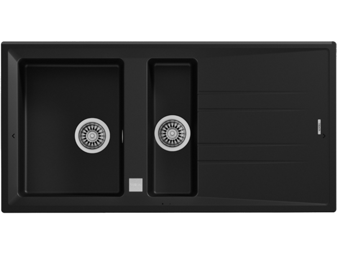 LAVA LOUÇA TEKA - STONE 60 B-TG 1 1/2 C 1E - BLACK CARBON