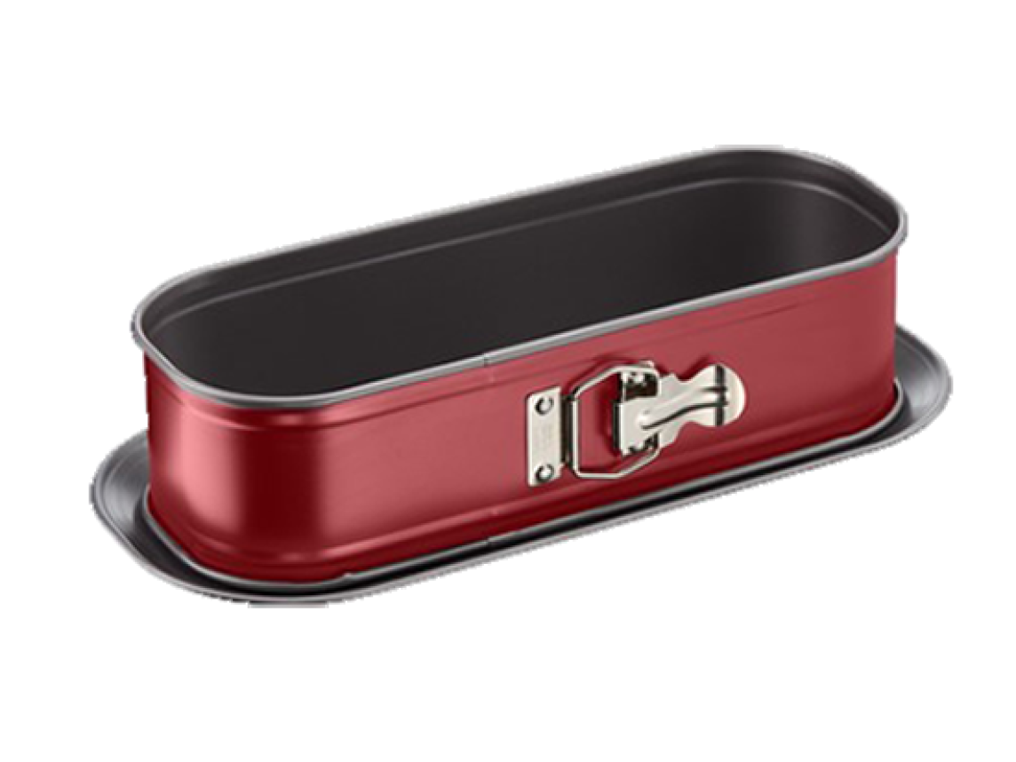 FORMA RETANGULAR C/ FUNDO AMOVÍVEL TEFAL DELIBAKE 30X11CM - J1640314