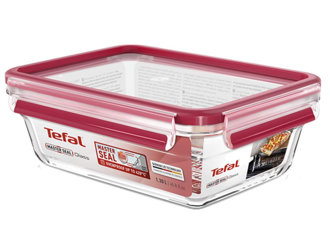 CAIXA HERMÉTICA VIDRO TEFAL 1,3L - N1041010