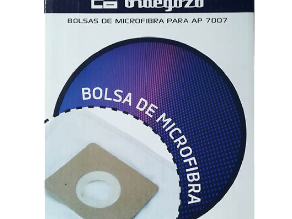EMBALAGEM DE 4 BOLSAS MICROFIBRA ORBEGOZO P/AP7007