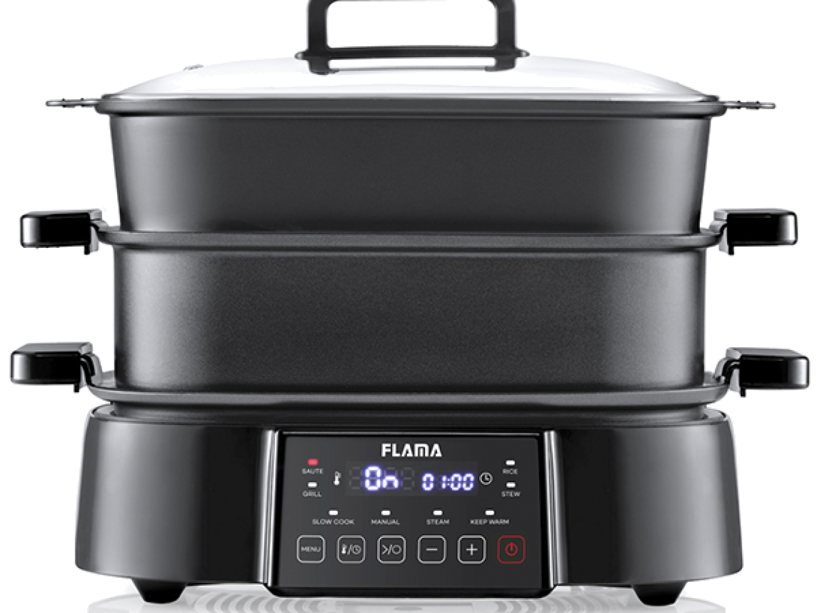 MULTICOOKER COOK STEAM & GRILL 8-IN-1 FLAMA - 2160FL