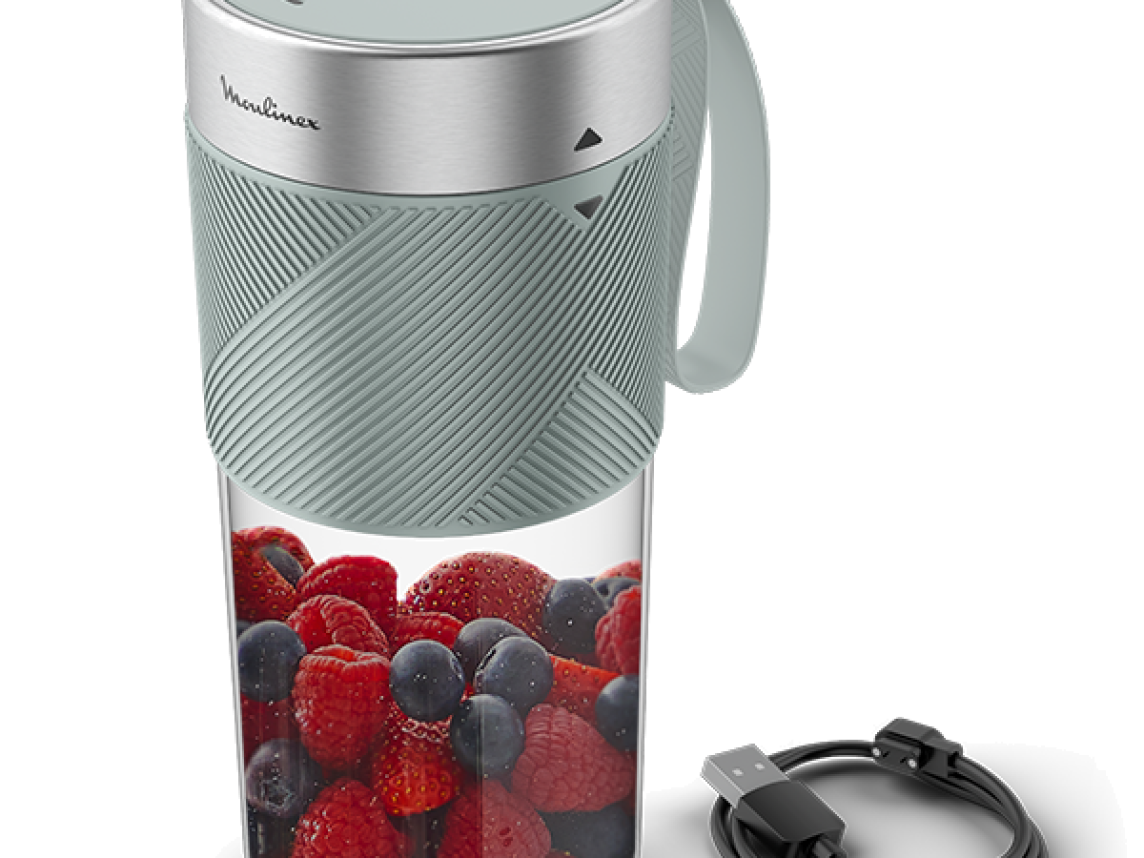 LIQUIDIFICADORA MOULINEX  LIGHT MIX  ON THE GO BLUE - LM1C0410