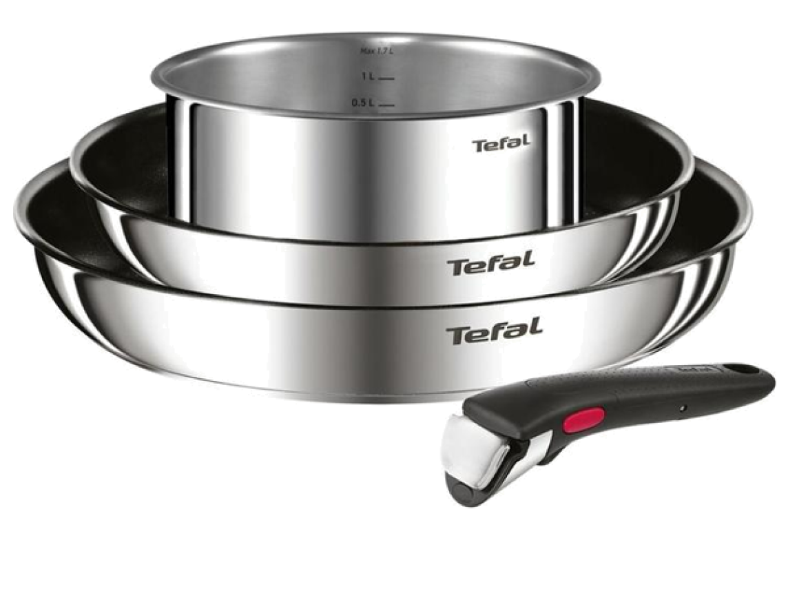 CONJ. 4 PEÇAS TEFAL INGENIO COOK EAT - L881S404
