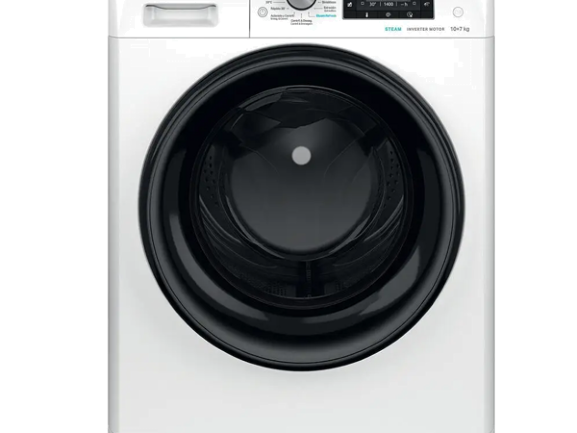 MÁQUINA DE LAVAR E SECAR ROUPA WHIRLPOOL - FFWDD 1074489 BV SPT