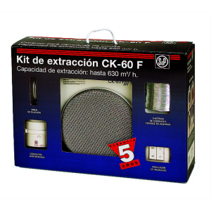 KIT EXTRACTOR COZINHA S&P - CK 60 F - 5211364400